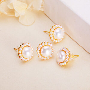 Fashionable Zju Freshwater Pearl Earrings Earrings