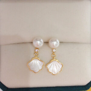Natural Freshwater Pearl Earrings