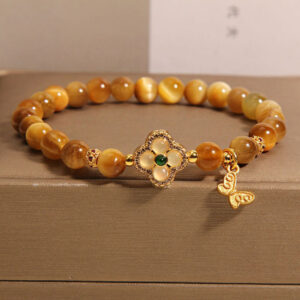 Golden Tiger Eye Bracelet For Women's